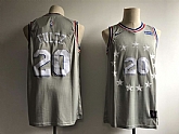 76ers 20 Markelle FultzGray 2018-19 City Edition Nike Swingman Jersey,baseball caps,new era cap wholesale,wholesale hats
